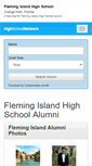 Mobile Screenshot of flemingislandhighschool.org